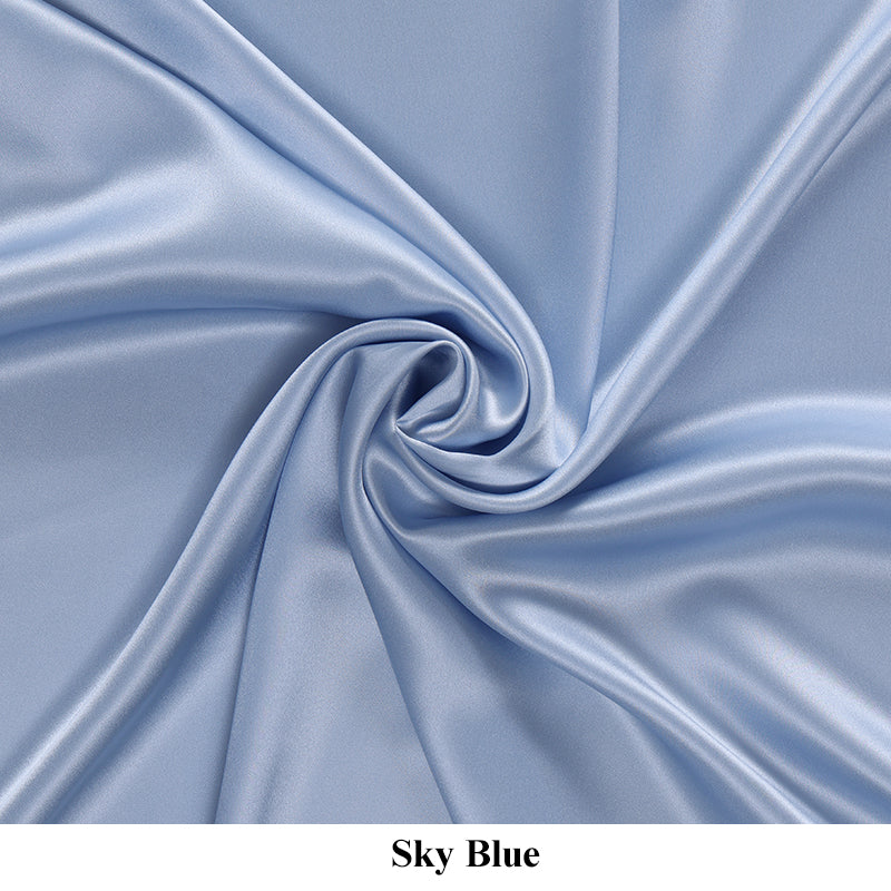 19 Momme Mulberry Silk Plain Crepe Satin