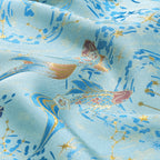 Song Brocade Coat - Pisces (Blue)