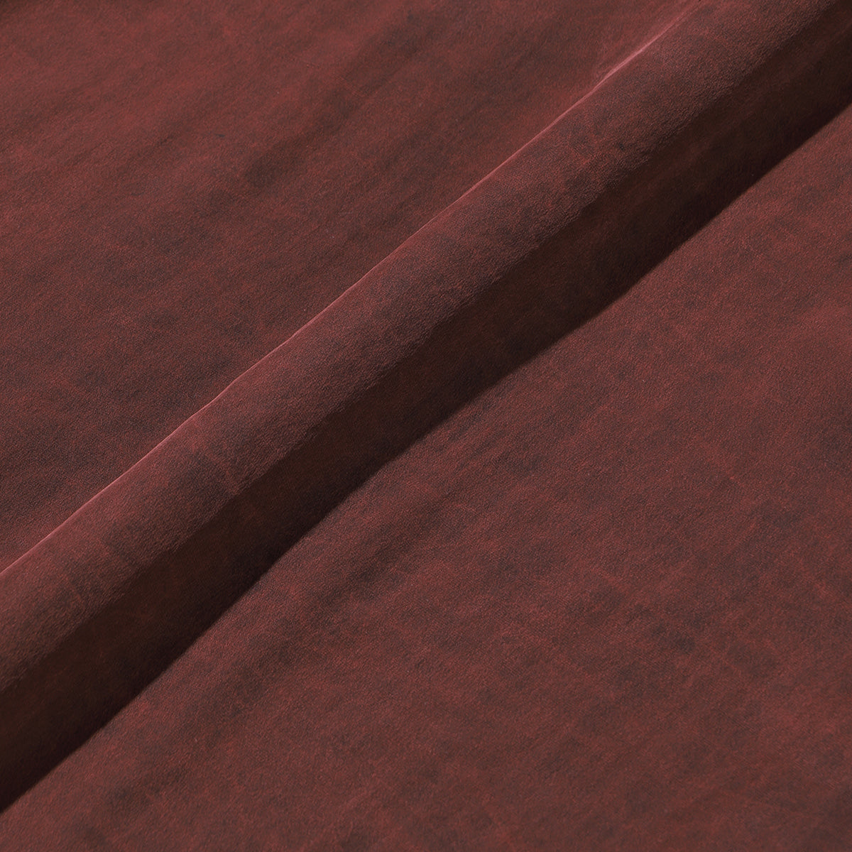 Red Plain Crepe Satin Xiangyunsha Skirt