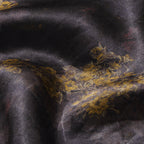 Xiangyunsha Silk Asymmetric-Front Top - Snow-Kissed Camellia