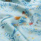 Song Brocade Vest - Pisces (Blue)
