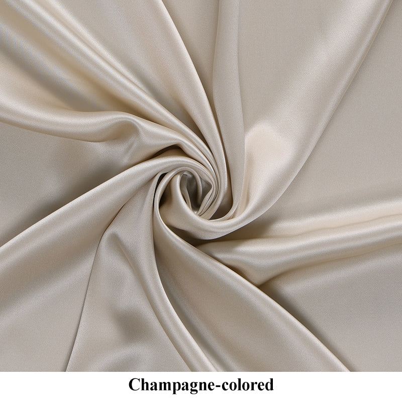 19 Momme Mulberry Silk Plain Crepe Satin