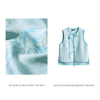Bamboo Glen Whispers Straight-Front Vest
